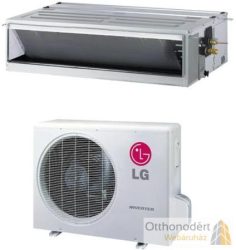 LG CL12F/UUA1 inverteres légcsatornázható monosplit klíma 3,5kW, alacsony statikai nyomás, R32
